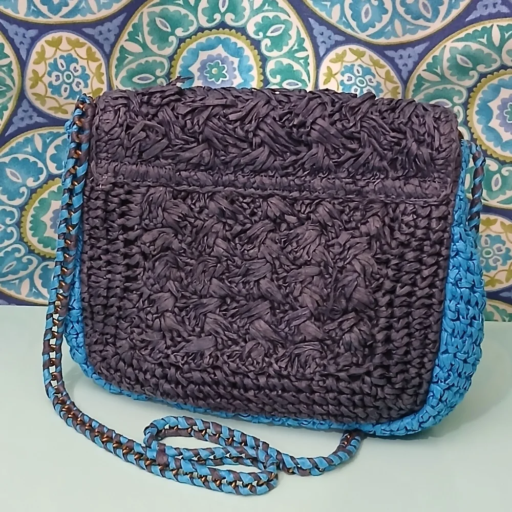 J. Crew Woven Crossbody Bag